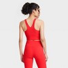 Women's Square Neck Cropped Support Tank Top - JoyLab™ - 2 of 3