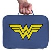 Wonder Woman Classic Logo Insulated Soft Sided Lunch Box - 3 of 4