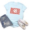 Simply Sage Market Red Baseball Stacked Short Sleeve Tee - 3 of 4