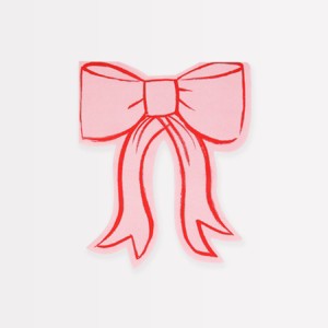 Meri Meri Bow Napkins (Pack of 16) - 1 of 3