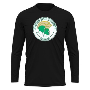 Men's Norfolk State University Adult Sport Long Sleeve Shirt Primary Logo - 1 of 4