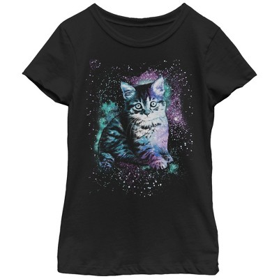 Girl's Lost Gods Star Kitten T-Shirt