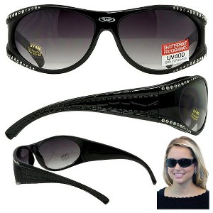 Global Vision Eyewear Marilyn Safety Motorcycle Glasses with Smoke Lenses - 1 of 1
