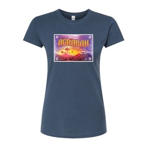 Women's - Disney - Greeting from Agrabah Fitted Graphic T-Shirt - 1 of 3