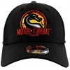 Adult Mortal Kombat Classic Logo New Era 39Thirty Fitted Hat - 2 of 4