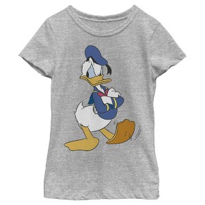 Girl's Disney Donald Duck Impatient T-Shirt - 1 of 4