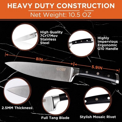 Commercial Chef Commercial Chef 8'' Chef's Knife