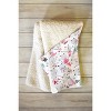 Ninola Design Friendly snowmen Fleece Throw Blanket -Deny Designs - 2 of 2
