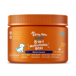 Zesty Paws Multivitamin Bites Chicken Flavor Dog Vitamin and Supplements - 90ct - 1 of 4