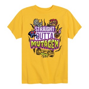 Boys' - Teenage Mutant Ninja Turtles Mutant Mayhem - Straight Outta Mutagen Short Sleeve Graphic T-Shirt - 1 of 3