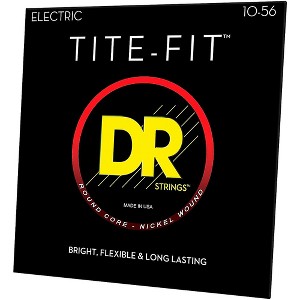 DR Strings Tite-Fit JH-10 Nickel Plated Electric Guitar Strings (10-56) - 1 of 3