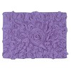 Bell Flower Collection Cotton Floral Pattern Tufted Bath Rug - Home Weavers - 2 of 4