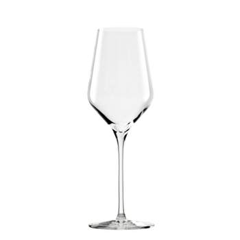 Set of 4 Quatrophil White Wine Drinkware 14.25oz Glasses - Stolzle Lausitz