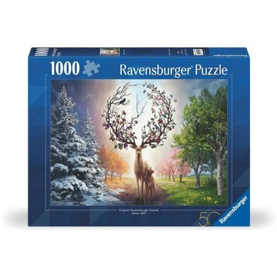 Ravensburger Magical Deer and Four Seasons 1000 Piece Puzzle 1461