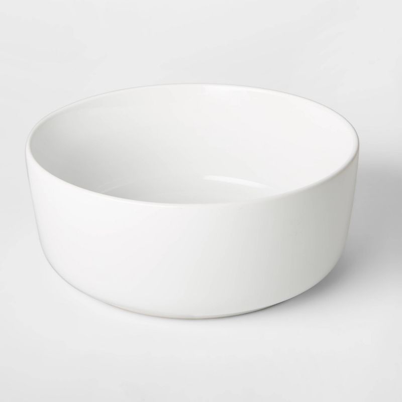 Large Basic Modern Bowl White 139oz - Threshold&#8482;, 1 of 7