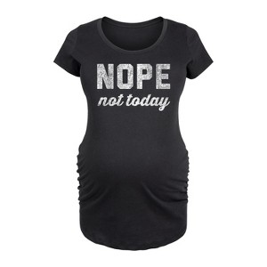 Women's - Instant Message - Distressed Nope Not Today - 1 of 4