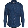 Lands' End Men's Traditional Fit Essential Lightweight Poplin Shirt - 3 of 3