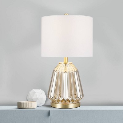 23.5" Glass Table Lamp Champagne  - Cresswell Lighting