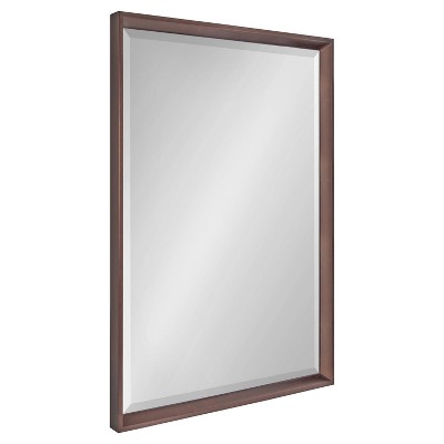 25.5" x 37.5" Calder Rectangle Wall Mirror Bronze - Kate & Laurel All Things Decor