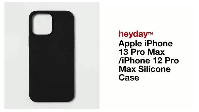 Apple iPhone 13 Pro Max/iPhone 12 Pro Max Silicone Case - heyday™, 2 of 5, play video