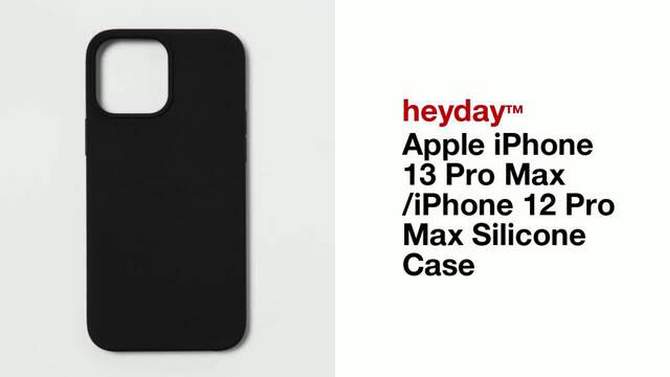 Apple iPhone 13 Pro Max/iPhone 12 Pro Max Silicone Case - heyday™, 2 of 5, play video