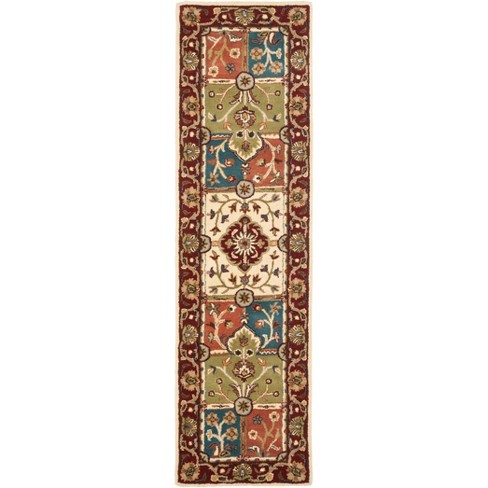 Heritage Hg925 Hand Tufted Area Rug - Multi/red - 2'3