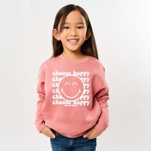 The Juniper Shop SmileyWorld Choose Happy Smiley Face Youth Sweatshirt - 1 of 4