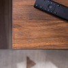 2 Door Mid-Century Modern Wood Storage TV Stand for TVs up to 65" - Saracina Home - 4 of 4