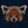 Boy's Design By Humans Red Panda Face By LetterQ T-Shirt - 2 of 3