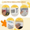 Kitchen Playset with Toy Storage and Drawers, Pretend Play Kitchen with Stove, Oven, Sink - 2 of 4