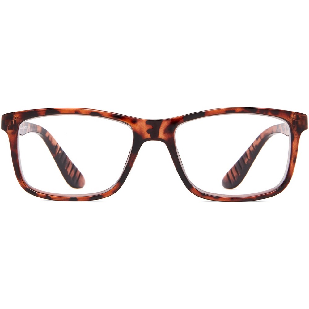 Photos - Glasses & Contact Lenses ICU Eyewear Screen Vision Rectangle Reading Glasses - Tortoise +2.50