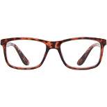 ICU Eyewear Screen Vision Rectangle Reading Glasses - Tortoise
