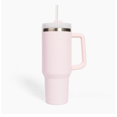Sweet Water Decor Pink 40 oz Stainless Steel Tumbler