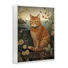 Stupell Industries Orange Cat by Pond, 16" x 20" - 3 of 4
