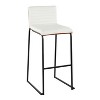 TOAOTBNBOB Upholstered Barstool with Fixed-Height, Contemporary Bar Stools Set of 2, Industrial Bar Chair for Kitchen Island - 2 of 4