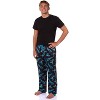 Seven Times Six Pokemon Men's Lucario #0448 Fighting Poses Pajama Lounge Pants Black - image 2 of 4