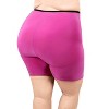 Women's Ultra High Waist Anti Chafing Shortlette Slipshort - Undersummers - 4 of 4