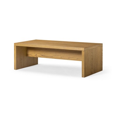 Maven Lane Zeno Rectangular Wooden Coffee Table
