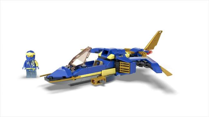 LEGO NINJAGO Jay Lightning Jet EVO Toy Plane Set 71784, 2 of 8, play video
