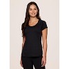 RBX Active Women's Buttery Soft Athletic T-Shirt Quick Drying Short Sleeve Curved Hem Workout Top - 3 of 4
