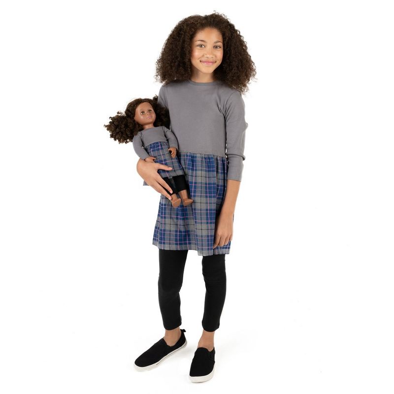 Leveret Girls and Doll Matching Skirt Dress, 4 of 10