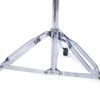 SEVOBAL Drum and Percussion Accessories, Double-Braced Straight Cymbal Stand with Adjustable Height for Live, Silver, 24.8"*4.72"*3.94" - 3 of 4