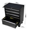 NicBex 4-Drawer Rolling Tool Chest Steel Tool Storage Cabinet with Wheels for Garage Warehouse - 2 of 4