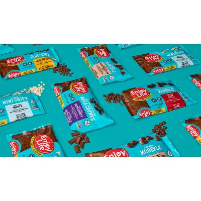 Enjoy Life Gluten Free Rice Milk Chocolate Dairy Free Vegan Baking Morsels - 9oz
