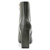 Journee Collection Womens Sarla Inside Zip Block Heel Booties - 3 of 4