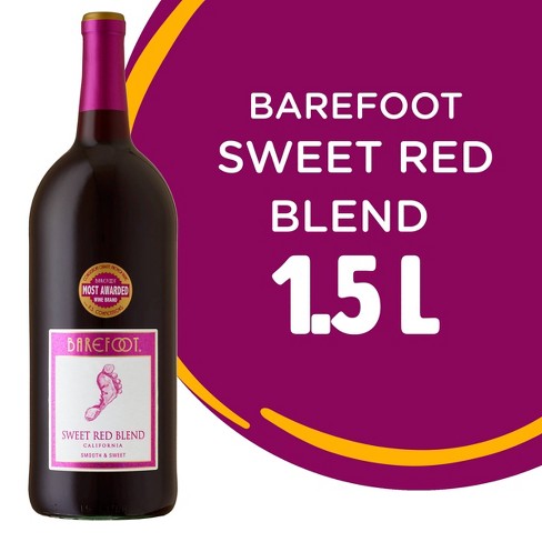 Barefoot Sweet Red Wine - 1.5l Bottle : Target