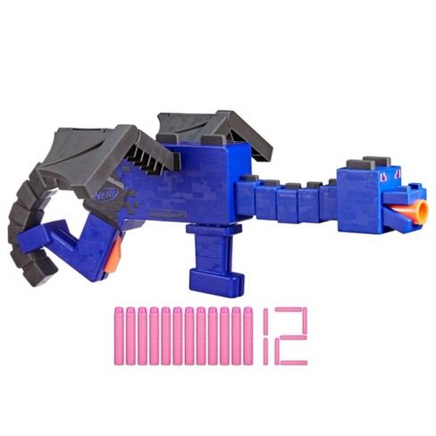 Nerf MicroShots Minecraft Ender Dragon Mini Blaster, Minecraft Dragon Mob  Design, Includes 2 Official Nerf Elite Darts - Nerf