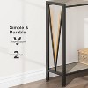 GOCAPTAIN 43" Industrial Console Table, 2 Tier Entryway Table, Narrow Sofa Table with Storage, Console Table for Entryway, Living Room, Hallway, Foyer - 4 of 4