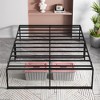 Twin Size Bed Frame Platform, 14 inch Metal Twin Bed Mattress Frame with 3 in 1 Steel Support - 3 of 4