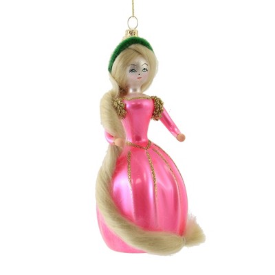 Italian Ornaments 6.0" Rapunzel Ornament Italian Fairy Tale  -  Tree Ornaments